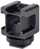 LEOFOTO FA-07 Multi Hotshoe Adapter Mount For Camera,Microphone and Lighting