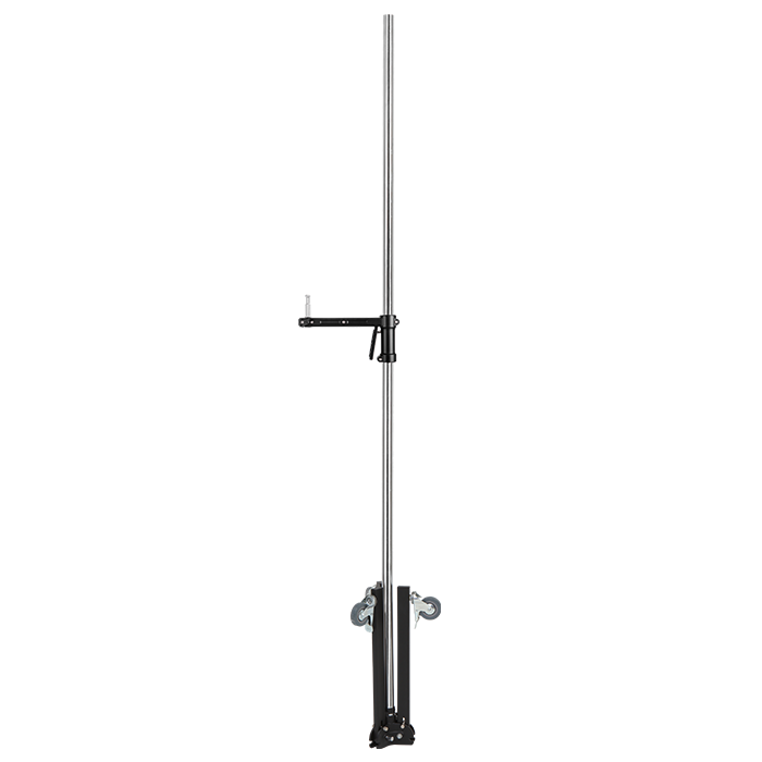 Photoys Handle Light Stand With Adjustable Gun-Grip Handle And Wheels