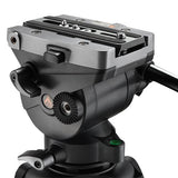 Eimage 75mm Fluid Video Tripod Head GH04 Paypload 6KG