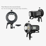 Godox S2 Speedlite Bracket Holder For Bowens S Mount