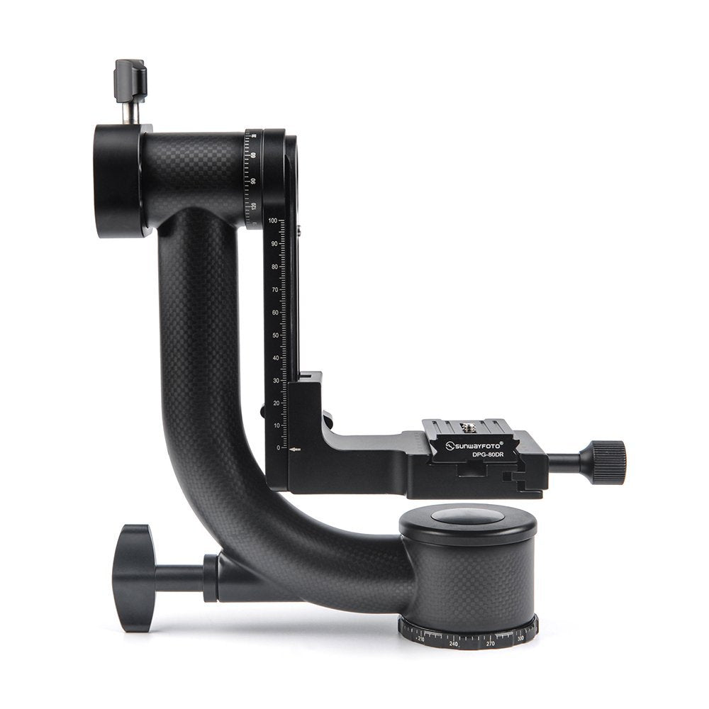 SUNWAYFOTO GH-01 Carbon Fiber 360 Degree Panoramic Camera Ball Head Gimbal Head
