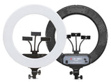 Jinbei LR-480C LED Ring Light with L-180 Light Stand (18") KIT