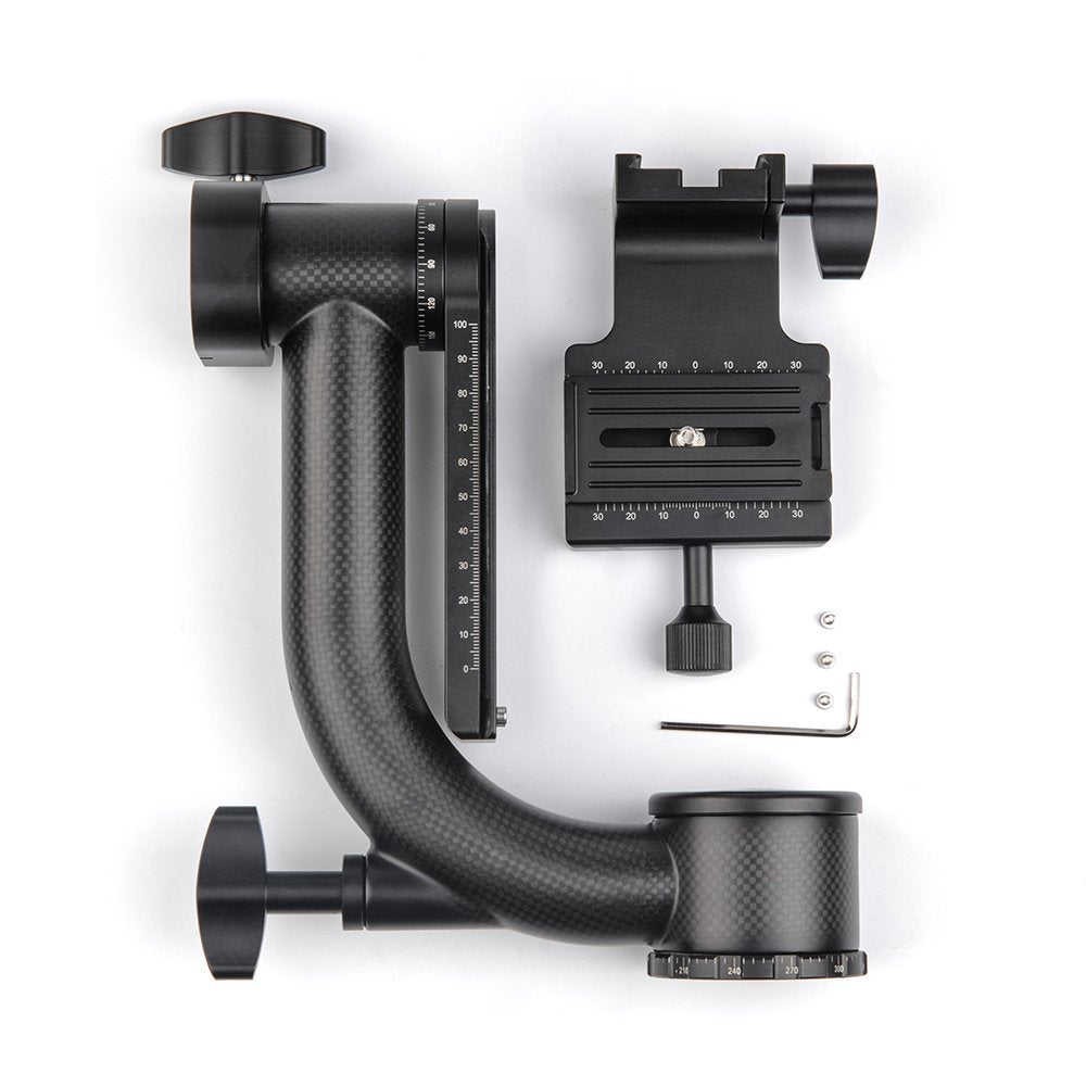 SUNWAYFOTO GH-01 Carbon Fiber 360 Degree Panoramic Camera Ball Head Gimbal Head