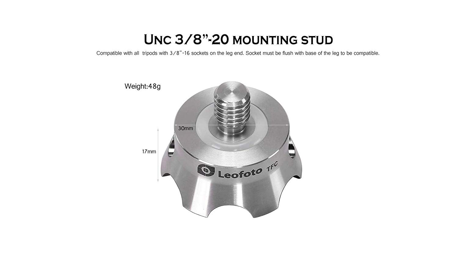Leofoto TFC Replacement Foot Claws Set of three Spike for Tripod