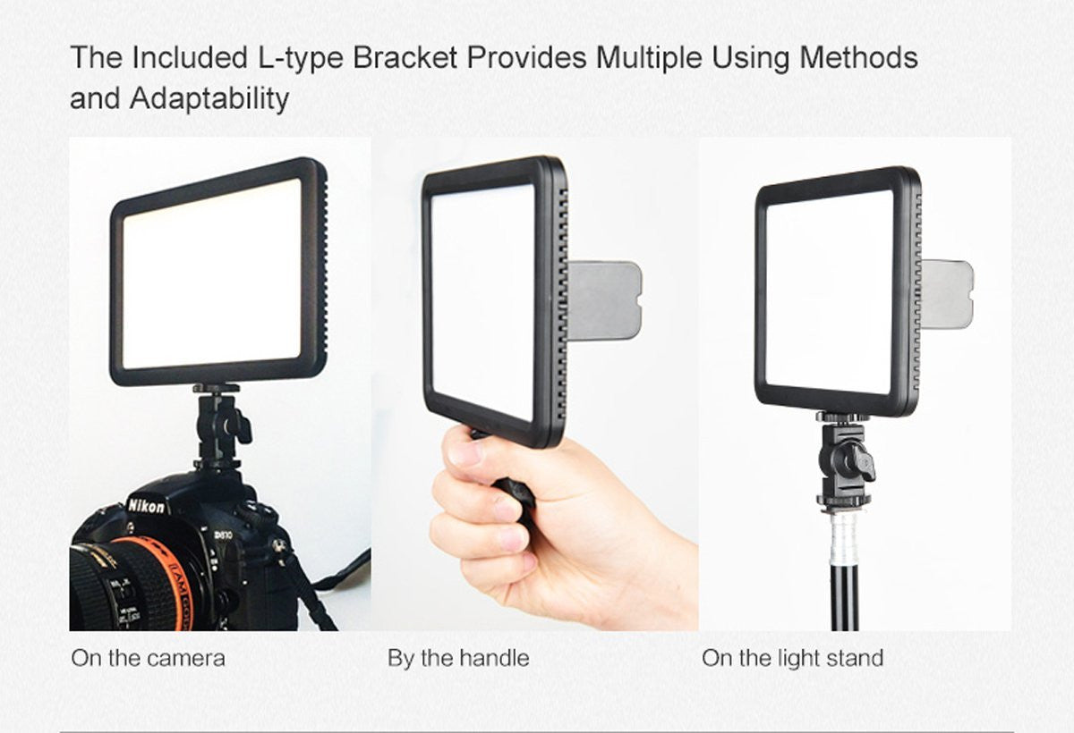 Godox Ultra Slim LEDP120C LED Light 3300-5600k Adjustable For Camera Video