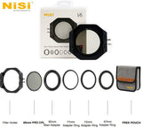 NiSi V6 Filter Holder Kit 100mm System with Pro CPL