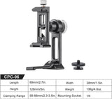 SunwayFoto CPC-06 Professional Mobile Phone Clamp with Tripod Mount and Arca Dovetail