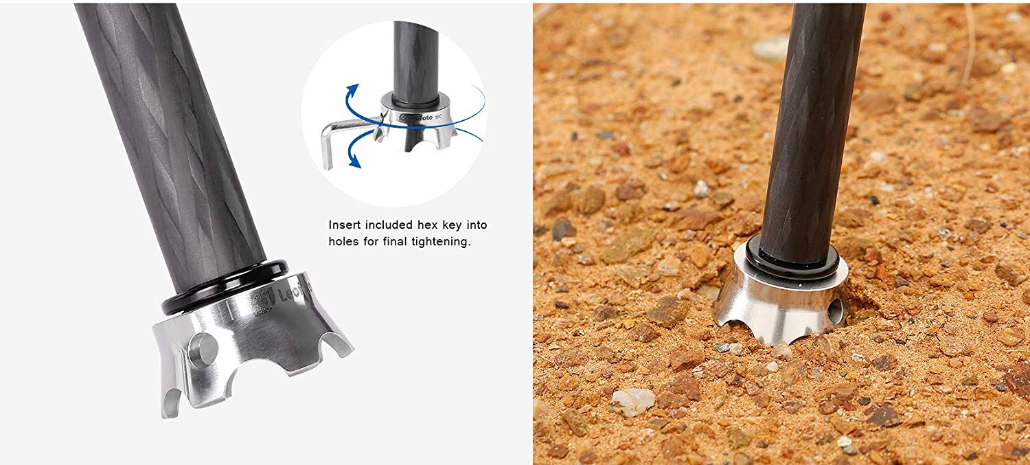 Leofoto TFC Replacement Foot Claws Set of three Spike for Tripod