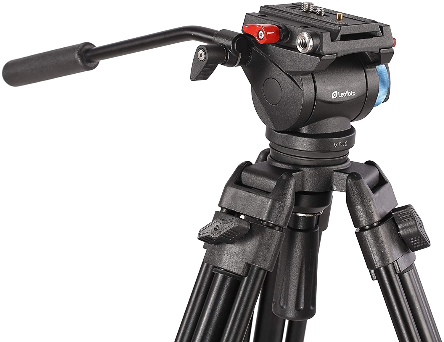 Leofoto VT-10 Video Head 60mm Half Ball Fluid Drag for 60 Bowl Tripod
