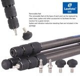 Leofoto LS-284C And LH-30 Tripod Kit Carbon Fibre 4 Section & 30mm Low Profile Ball Head