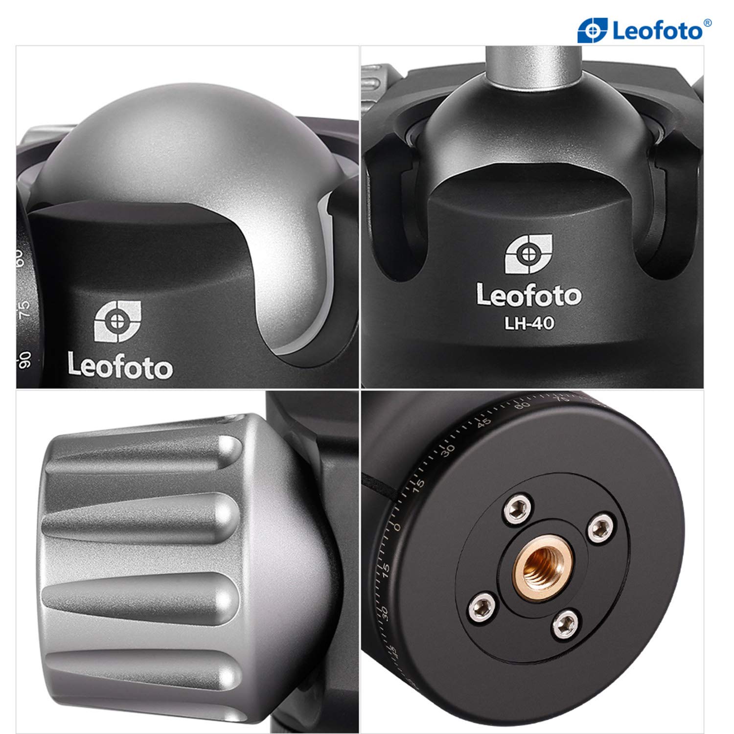 Leofoto LS-325C with LH-40 Head  Ranger Series Tripod Kit