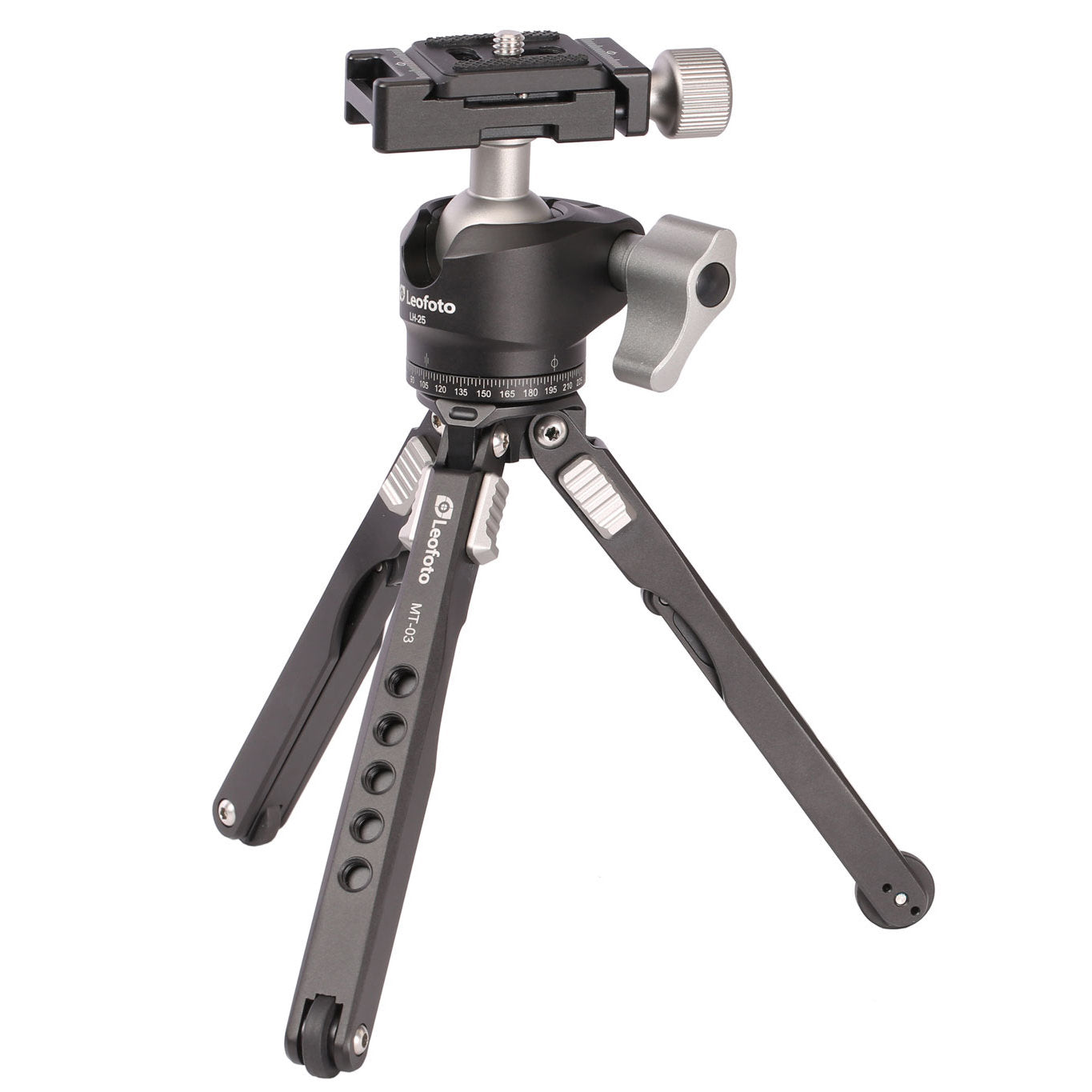 Leofoto MT-03 + LH25 Spider Mini Table Top Pocket Tripod Tripod and Ballhead Kit