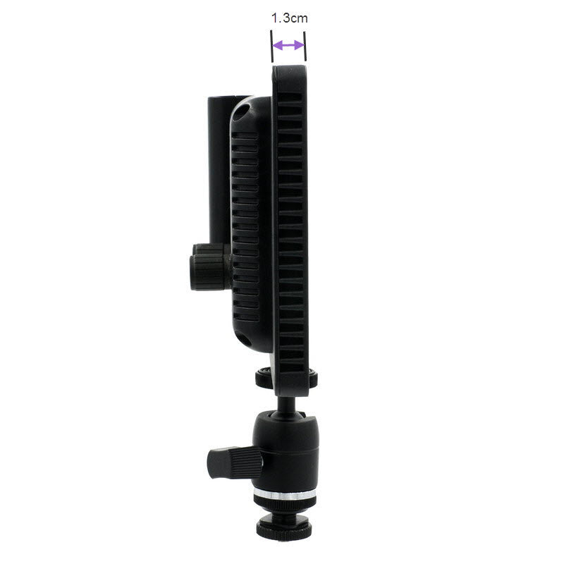 Ultra-Thin C-208A Daylight 5600k  ON-Camera Dimmable LED Edge Light