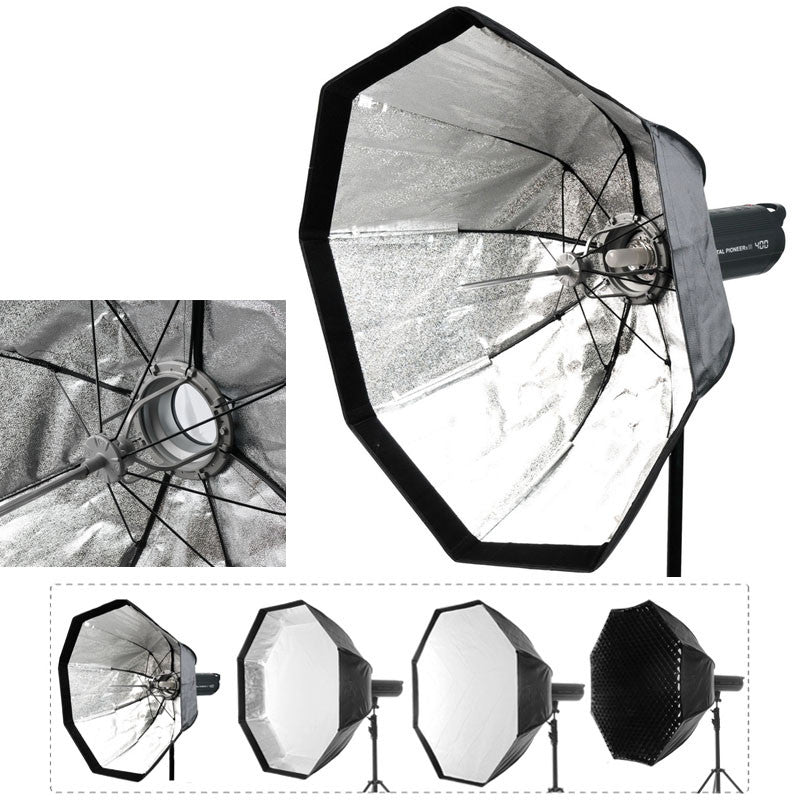 36" Easy Setup Carry Foldable EZ Softbox For Elinchrom With  Grid