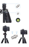 JUSINO TK-255 Aluminium Tripod With BT-02 Ballhead Kit With Monopod