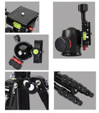 JUSINO TK-255 Aluminium Tripod With BT-02 Ballhead Kit With Monopod