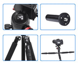 JUSINO TK-255 Aluminium Tripod With BT-02 Ballhead Kit With Monopod