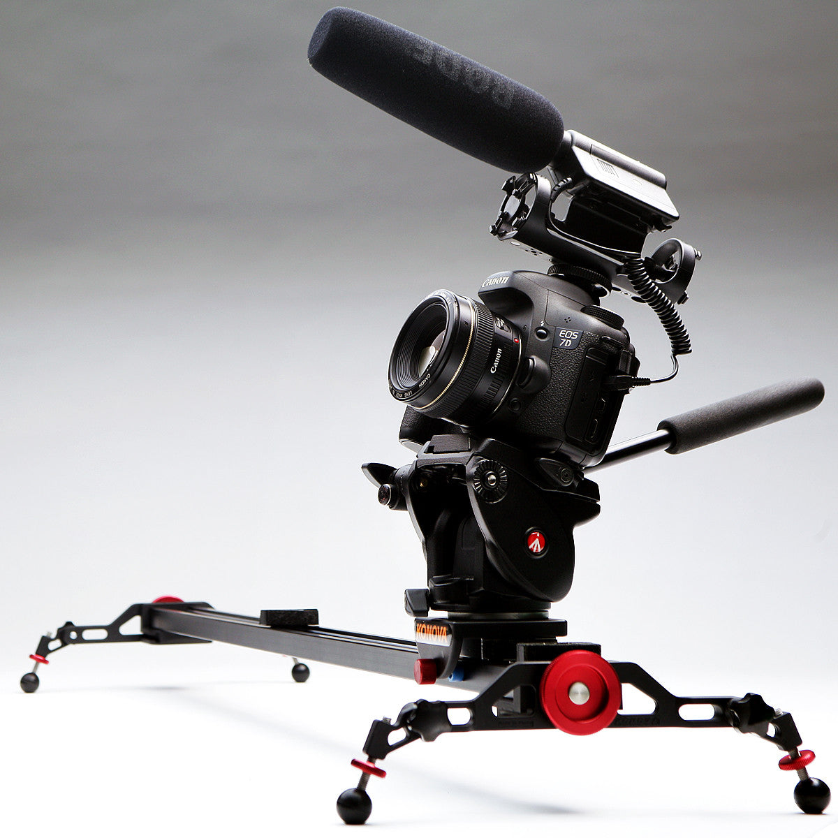 Konova K3B2 Camera Slider Dolly Track For 5D2 7D 60D T3i 120cm