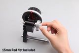 Kamerar FF-3 Follow Focus w/ 15mm Quick Release Rods Clamp