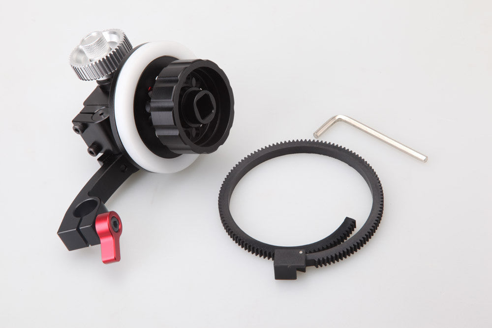 Kamerar FF-3 Follow Focus w/ 15mm Quick Release Rods Clamp
