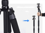 Aluminium Professional Tripod With Monopod and Ballhead For DSLR Camera