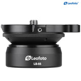 LEOFOTO LB-66 Adjustable Hemisphere Tripod Head Leveling Base