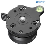 LEOFOTO LB-66 Adjustable Hemisphere Tripod Head Leveling Base