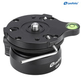 LEOFOTO LB-66 Adjustable Hemisphere Tripod Head Leveling Base
