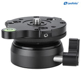 LEOFOTO LB-66 Adjustable Hemisphere Tripod Head Leveling Base