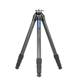 Leofoto LS-324CEX Ranger Series Portable Carbon Fiber Tripod 4 Section + Built-in Leveling Base 15° Tilt