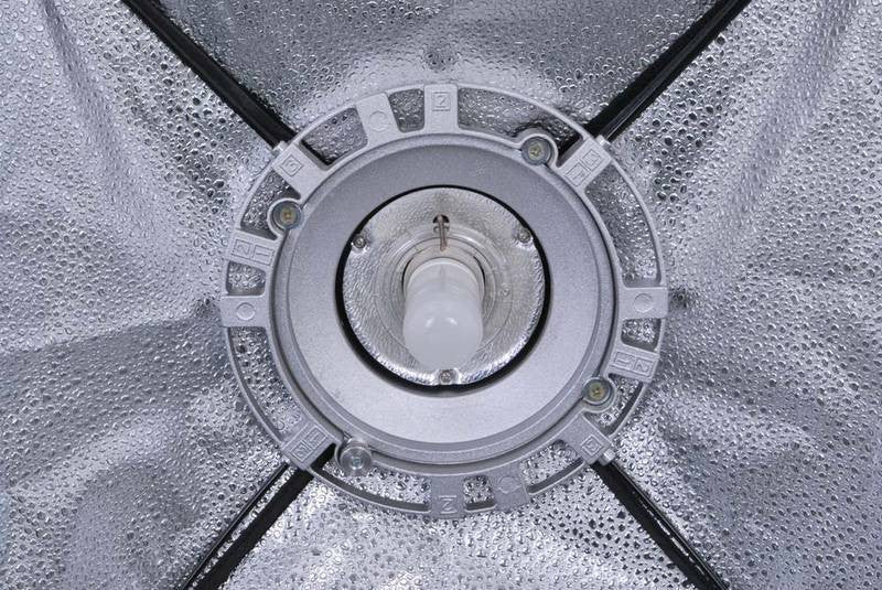 24" Octagon Softbox With Grid and Alienbees Speed Ring