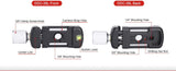 Sunwayfoto DDC-26 26mm Mini Clamp Arca Bouton à vis compatible