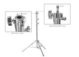 Photoys Heavy-Duty MF-3000F Steel Light Stand (10.2')