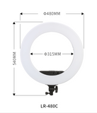 Jinbei LR-480C LED Ring Light with L-180 Light Stand (18") KIT