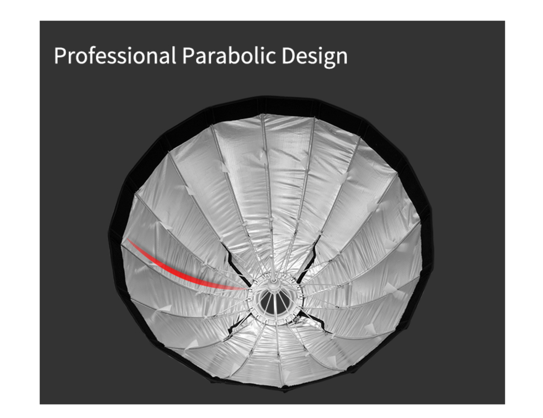 28"/70CM Deep Para Easy Setup Softbox with Grids For Alienbees White Lighting Einstein