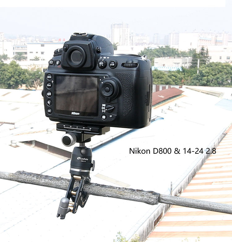 LEOFOTO MC-30 KIT WITH MULTIFUNCTION CLAMP,PHONE HOLDER AND MINI BALLHEAD
