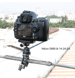 LEOFOTO MC-30 KIT WITH MULTIFUNCTION CLAMP,PHONE HOLDER AND MINI BALLHEAD