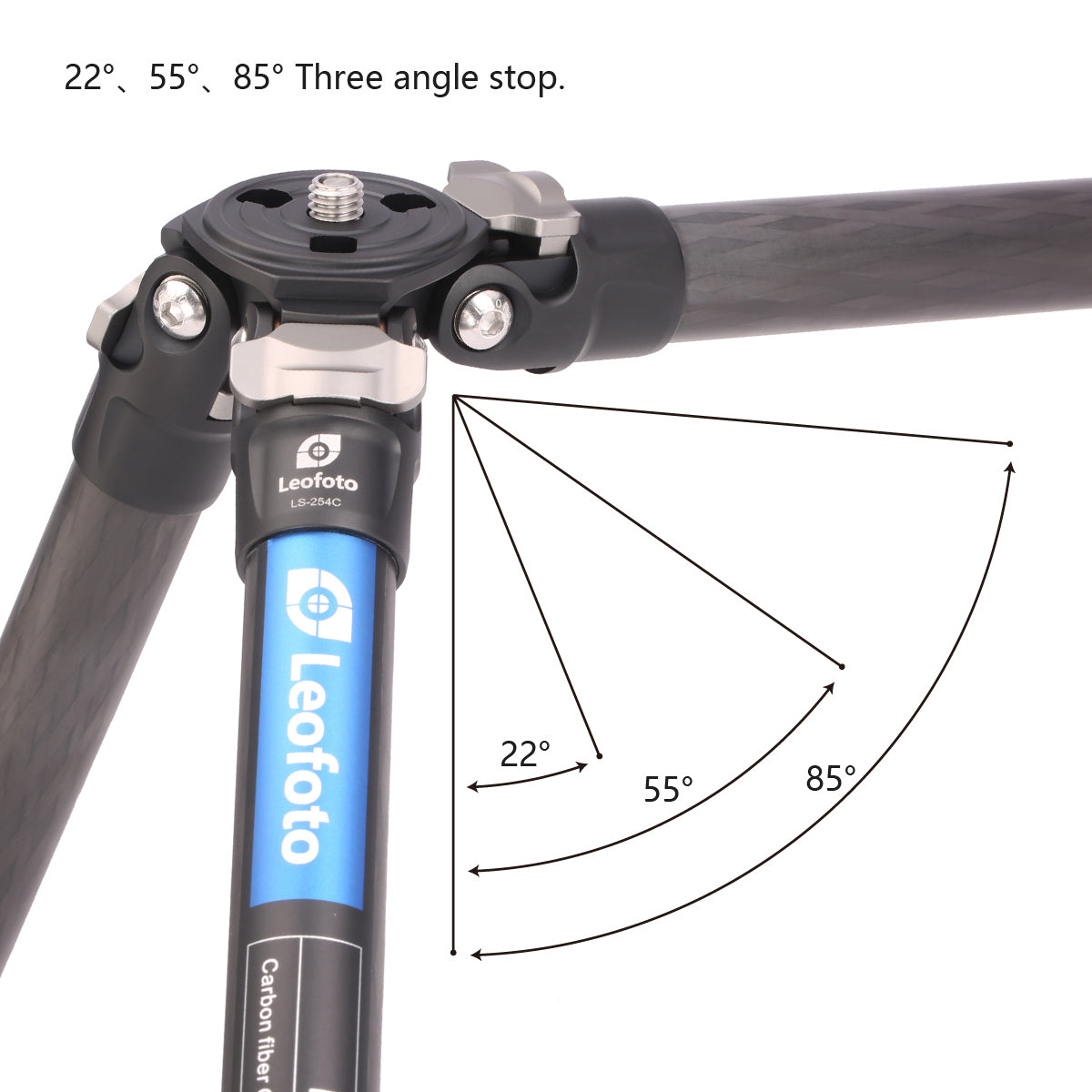 LEOFOTO LS-254C TRIPOD WITH LH-30 BALLHEAD KIT TRAVEL TRIPOD