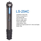 LEOFOTO LS-254C TRIPOD WITH LH-30 BALLHEAD KIT TRAVEL TRIPOD