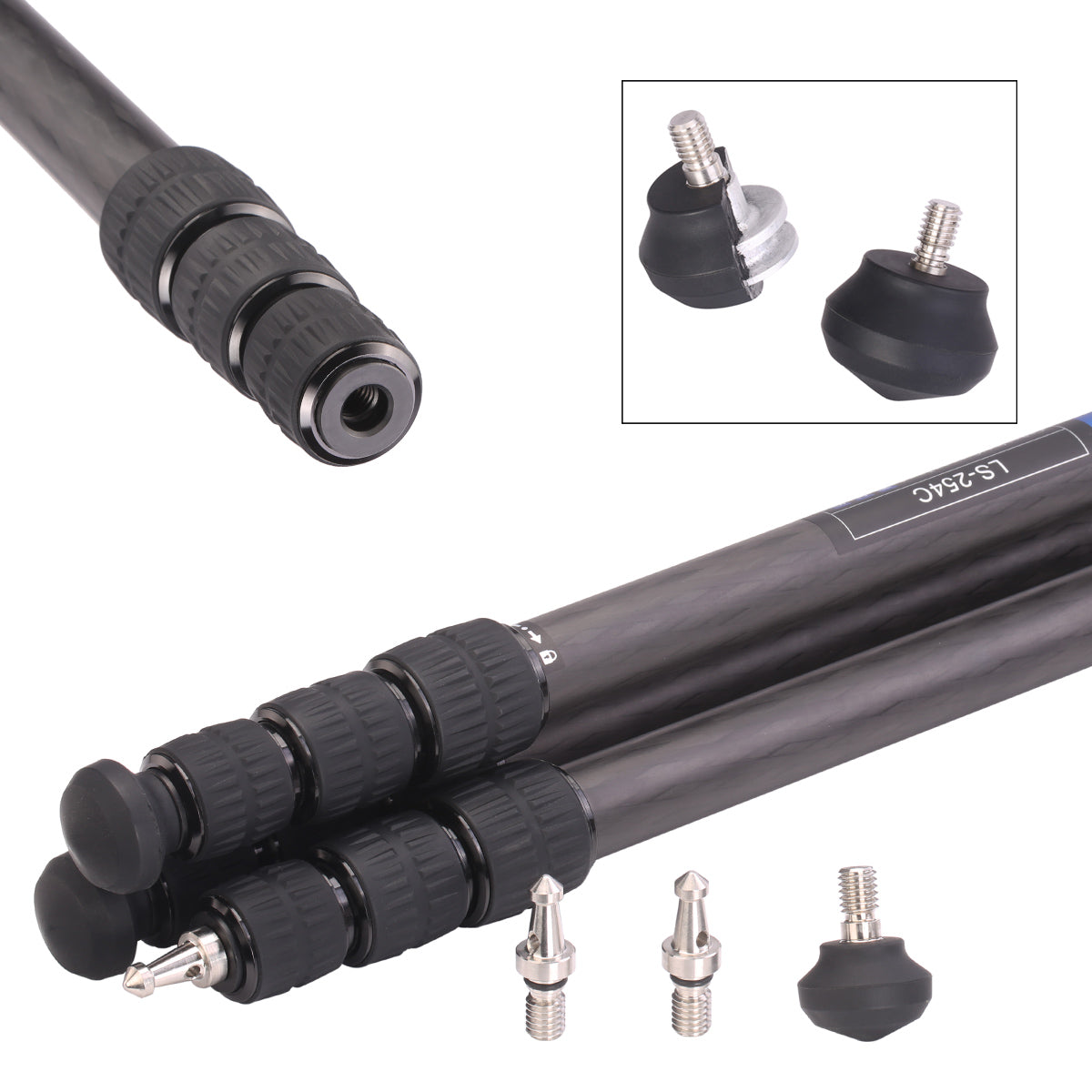 LEOFOTO LS-254C TRIPOD WITH LH-30 BALLHEAD KIT TRAVEL TRIPOD