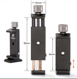 LEOFOTO MC-30 KIT WITH MULTIFUNCTION CLAMP,PHONE HOLDER AND MINI BALLHEAD
