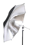 Parapluie réfléchissant Silver Interior Studio de 42 po
