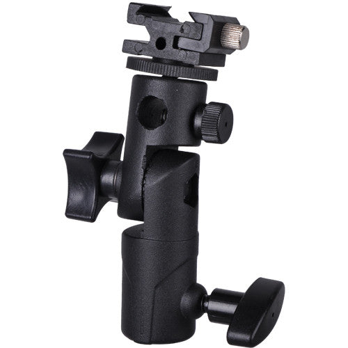 Umbrella Holder With Flash Shoe  For Light Stand or 1/4" 3/8"