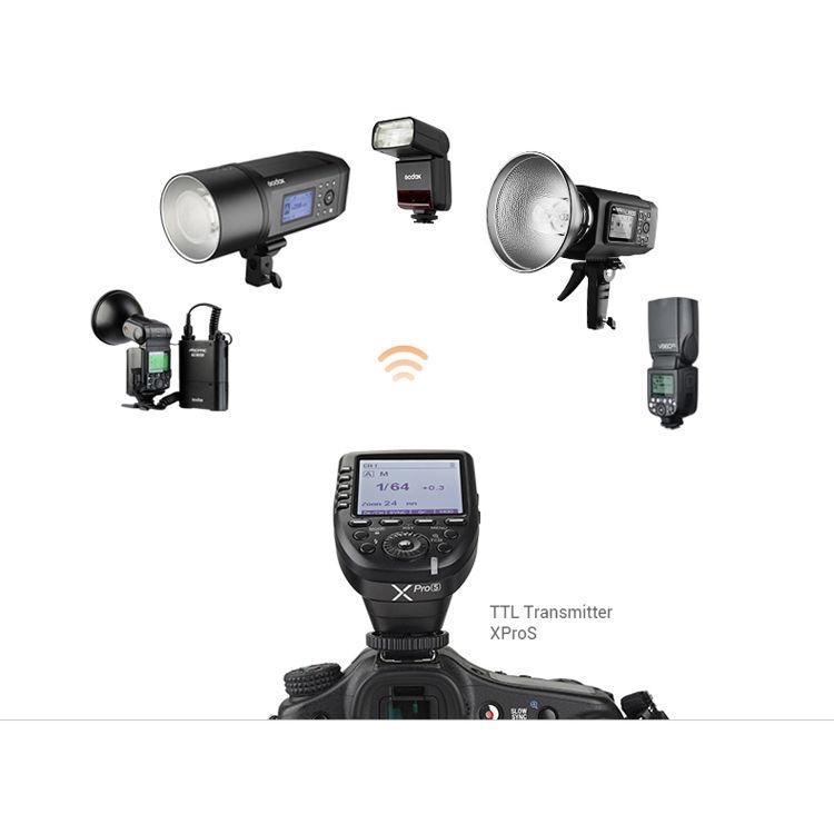 GODOX V350S MINI TTL FLASH WIRELESS 2.4GHZ HSS FOR SONY A7III A7RIII A7II A7RII A7SII A7