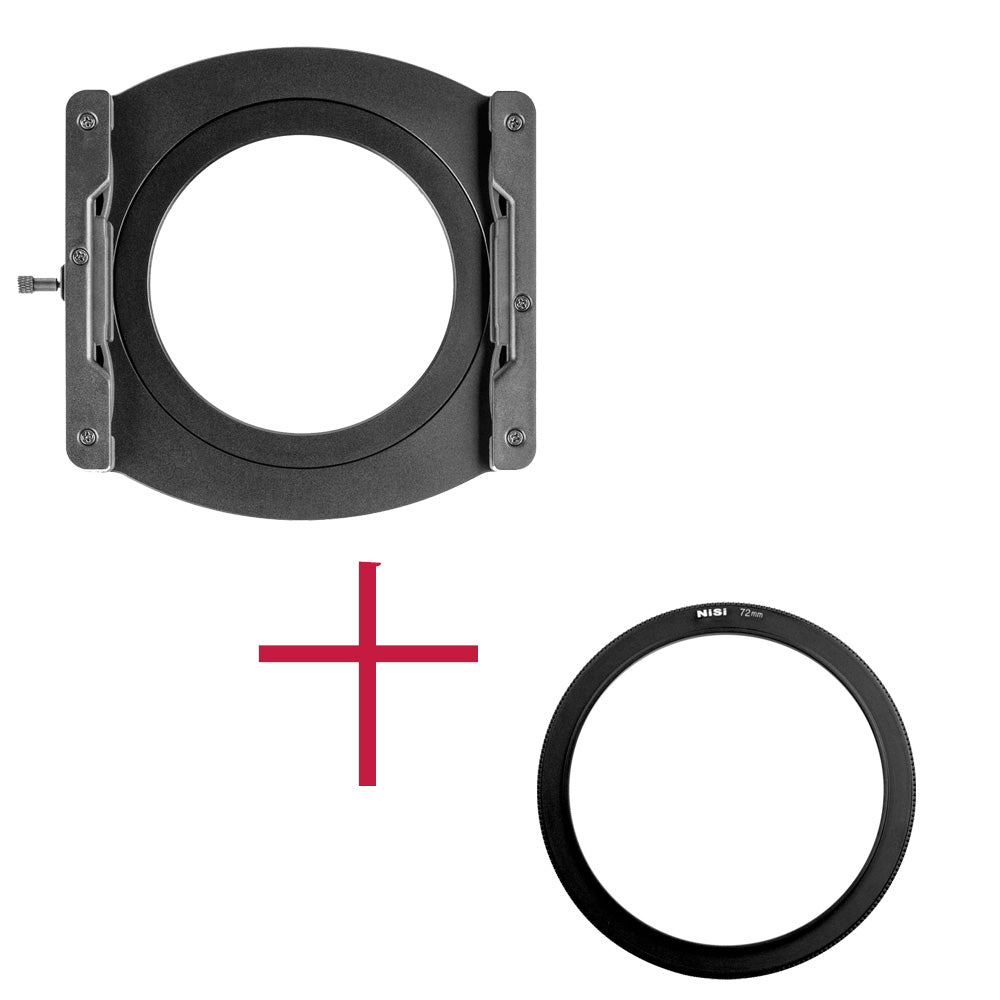 NiSi V5 ALPHA 100mm Aluminium Filter Holder with 72mm Adapter Ring