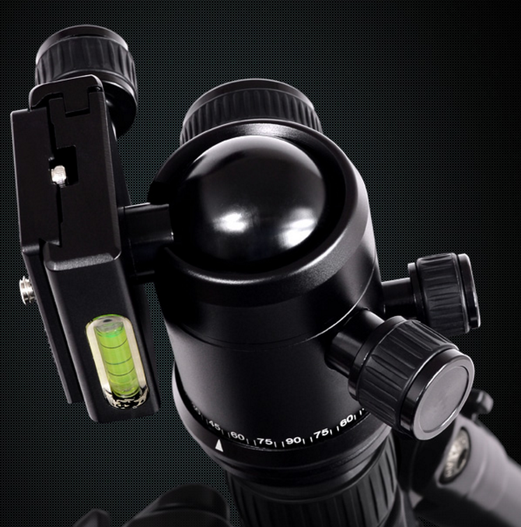 Professional carbon fiber tripod for DSLR camera With Monopod and Ballhead