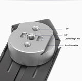 Leofoto IPC-500 Adjustable Ipad Clamp Compatible with Arca Tripod Head  for 13.4 to 19.7" Tablets