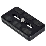 Quick Release Plate QP-70 70mm For Camera Tripod Head Compatible with Arca-Swiss