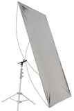 Reflector Panel 90cm x 180cm Silver And White