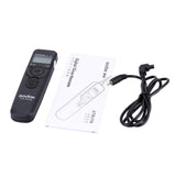 GODOX UTR-C3 TIMER REMOTE SHUTTER RELEASE FOR CANON 5DIV,III,II,1D,6D,7D,50D,40D